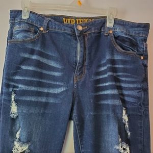 VIP Jeans 15/16 Juniors Distressed